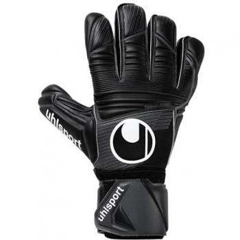 Uhlsport Guantes De Portero Comfort Absolutgrip, Guantes de Portero Niños y Adultos, Color Negro, Talla 11