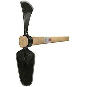 Azada Oval con Mango de Fresno 105 cm y Agujero para Colgar