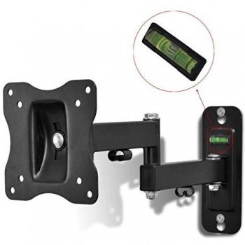 vidaXL Soporte inclinable y Giratorio de Pared para TV con un Brazo articulado 100 x 100 mm 10 - 23