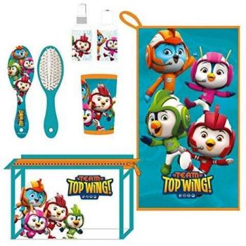 Artesania Cerda Neceser Set Aseo/Viaje Top Wing, Turquesa, 23 cm