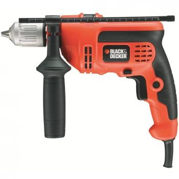 BLACK+DECKER KR714CRESK Taladro percutor con cable 710W portabrocas 13 mm incluye maletín