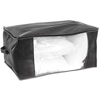 Estuche de almacenamiento gris antracita L - FIVE - 60 x 45 x 30 cm - Polipropileno - Plástico - Resina