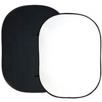 Bresser BR-3 Fondo plegable de tamaño 180cmx240cm negro/blanco