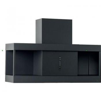 Campana extractora Urban Shelf de acero inoxidable bruñido 90 cm