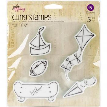 Prima Marketing Julie Nutting recuerdos Cling goma stamps-fun tiempo