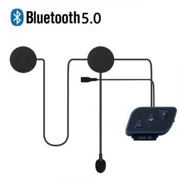 Auriculares Inalámbricos Estéreo Bluetooth 5.0 para Casco de Motocicleta con Manos Libres
