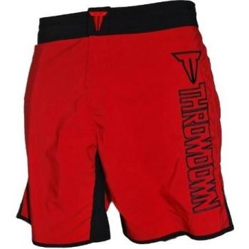 Throwdown - Pantalones de boxeo, tamaño 38 UK, color rojo