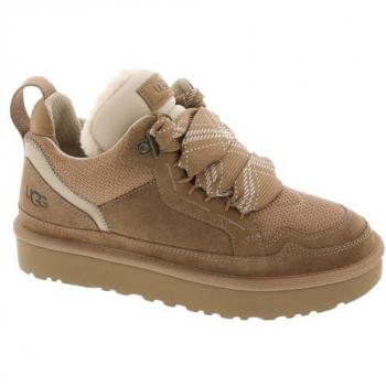 UGG Women's Lowmel Brown Sneakers - Canvas/Suede/Recycled Materials, Sizes 3-6 UK
