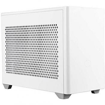 Cooler Master MasterBox NR200 Mini-ITX Case - SFX - White - Tempered Glass Side Panel, Superior Cooling Options, Vertical GPU Display
