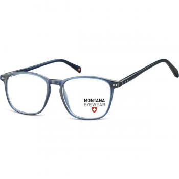 Montana Eyewear MA55 MA55D Armazones para Hombre Azules con lentes recetados de 53 mm