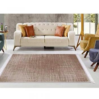 Homemania AKC-BIL-924 - Alfombra Estampada Delete 2 impresión, Moderna, Multicolor de Tela, 160 x 230 cm