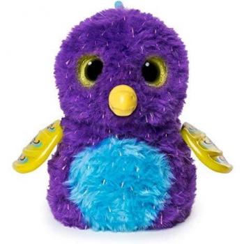 Hatchimals Draggle Dragon Brillo Mágico Azul-Morado