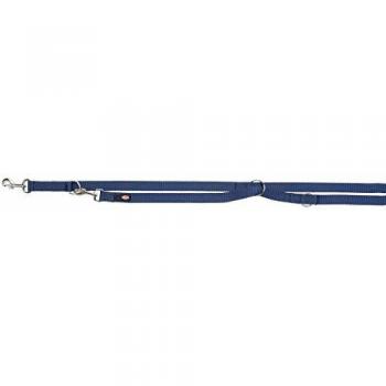 Correa Ajustable Trixie Premium Azul Océano - Tamaño M-L: 200 cm x 2 cm