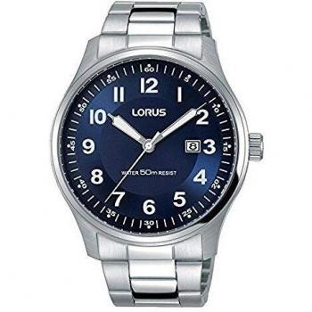 Reloj Lorus RH937HX9 - Clásico para Hombre - Acero Inoxidable - 42mm - Cuarzo - Resistente al Agua 5ATM