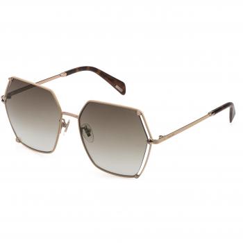 Gafas de Vista Chopard VCH341 Shiny TRANSP.Beige 54 para Hombre