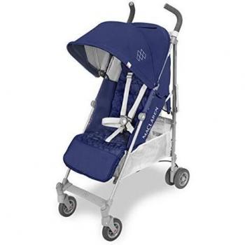 Maclaren Quest silla de paseo tipo paraguas compacto y ligero, Para niños de recién nacidos hasta 25 kg, capota extensible con factor UPF 50+, asiento reclinable, Incluye protector para la lluvia