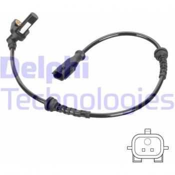Sensor de ABS DELPHI SS20765, sensor de velocidad de la rueda, compatible con diversos modelos de vehículos, fabricado con materiales de alta calidad para garantizar durabilidad y precisión en la lectura