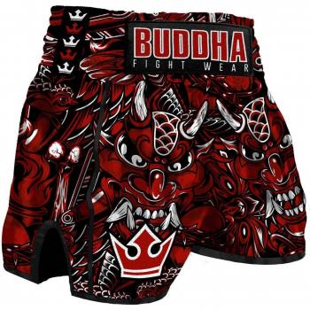 Buddha Fight Wear Retro Devil Thai Boxing Shorts