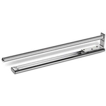 Toallero de aluminio TED de 1 brazo cromado
