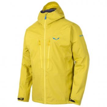 SALEWA Pedroc GTX Act M JKT, Chaqueta de Hombre, Hombre, Pedroc GTX Act M Jkt, Kamille Yellow/2450