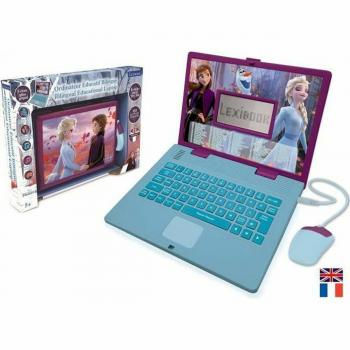 Lexibook-Ordenador portátil Lexibook Frozen FR-EN Juguete Interactivo