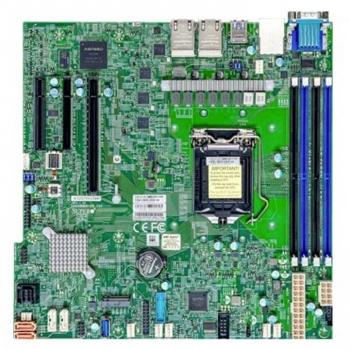 Placa Base Supermicro MBD-X12STH-LN4F-O Micro ATX LGA 1200 con Chipset Intel C256 y 4 puertos Gigabit LAN