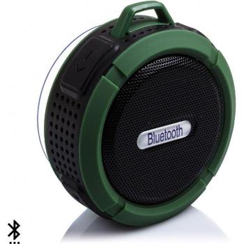 Altavoz Bluetooth Circular Resistente al Agua con Ventosa DAM C6 - Medidas: 8x4x9cm
