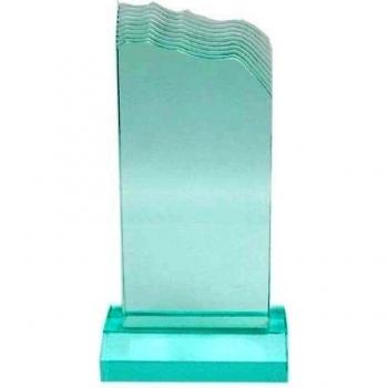 Trofeo de metacrilato - Se puede serigrafiar. Mod. AB-4007- 16 cm