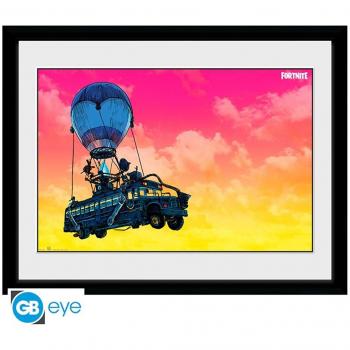 Poster Enmarcado GB Eye Fortnite Autobús de Combate