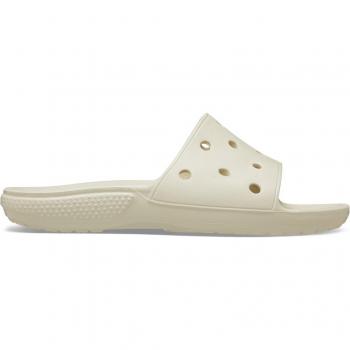 Chanclas Unisex Clásicas Crocs Slide Color Hueso EU 46.5 UK 12
