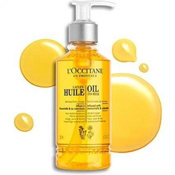 L'OCCITANE - Limpiador Facial Infusión Aceite A Leche - Todo Tipo De Piel - Vegan Fórmula - 200 ml