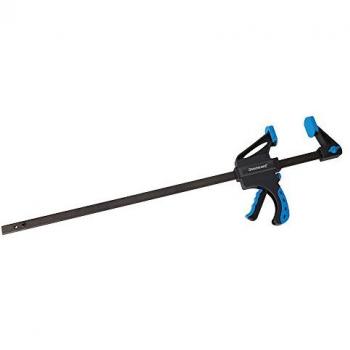 Sargento monomanual reforzado Silverline 868498, capacidad de sujeción de 0 a 600 mm, diseño robusto y duradero, ideal para trabajos de carpintería y bricolaje
