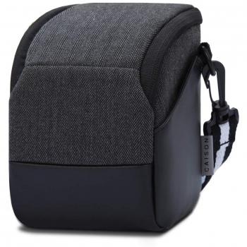 CAISON Funda Bolsa Bandolera de Cámara Compacta para Canon PowerShot SX70 EOS M50 M5 M6 / Sony Cyber Shot HX350 HX400 / Panasonic Lumix FZ82 FZ330 / Nikon COOLPIX B700 / Fujifilm X-T20