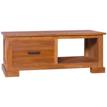 vidaXL TV Cabinet 90x50x37 cm Solid Teak Wood