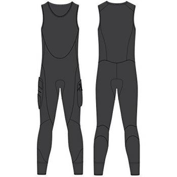 AQUALUNG - Hudson Negro 2 Piezas 7Mm, Color Negro, Talla Ml