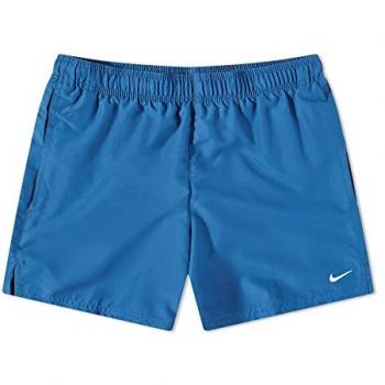 Bañador Corto Nike Swim Essential Lap 5´´ Volley para Hombre, tejido de secado rápido, ajuste cómodo, cintura elástica con cordón ajustable, diseño moderno y funcional para natación