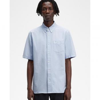 Camisa Fred Perry Oxford Shirt para hombre en color azul
