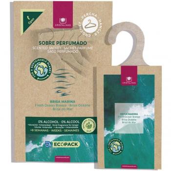 Cristalinas Ambientador de Armario Ecopack 0% Lavanda y Lilas 1 Unidad