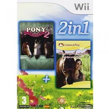 Combo: Mi Granja de Caballos y Pony Friends 2 - Juegos para Wii y 3DS