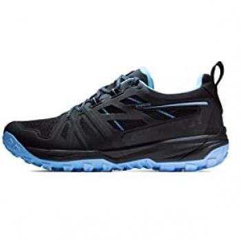 Zapatillas de montaña para mujer Mammut Saentis Low, color Negro/Whisper, talla 42 2/3 EU