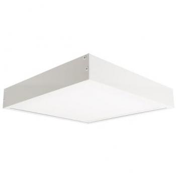 Panel LED 60x60 cm 40W 5200lm High Lumen LIFUD + Kit de Superficie Blanco Cálido 3000K No Regulable