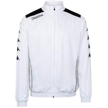 Kappa Tiriolo Jackets, Unisex, Blanco/Negro, L