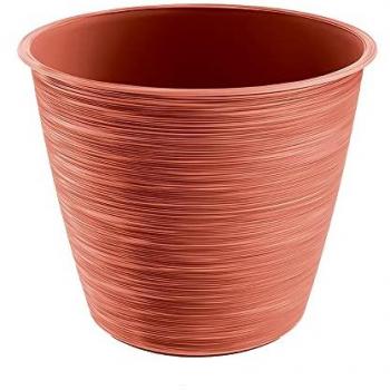 Maceta FURU 1,6L - Alta Calidad, dimensiones (mm) 166x166x145, color cobre