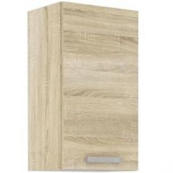 Armario Alto de Roble Sonoma con 1 Puerta Batiente - 40 x 31,6 x 72 cm