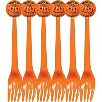 Atosa - B/Sol. Tenedor Halloween plastico 6