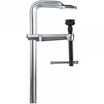 Bessey GSM25 - Tornillo de apriete todo acero de alto rendimiento con pasador metálico en cruz Bessey ClassiX GSM 250/140