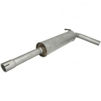 Silenciador central e intermedio 4MAX 0219-01-23085 y 4MAX 0219-01-23085P, fabricado en acero inoxidable, diseño de bajo ruido, compatible con múltiples modelos de vehículos,