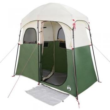Tienda de Ducha Impermeable para 2 Personas Verde