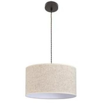 Colgante Happy 1xe27 Marron/beis Regx40x40 Cm