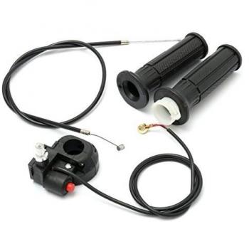 MOMOALA 22Mm 7/8Inch Acelerador Twist Cable De Agarre del Interruptor De Corte para Mini Moto Quad Pit Dirt Bici